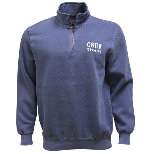 Ouray CSUF Newport Quarter Zip - Periwinkle